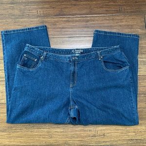 Women's Size 24W Petite CJ Banks Classic Fit Jeans